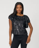 Cluster Sequin Easy Tee
