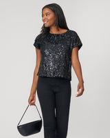 Cluster Sequin Easy Tee