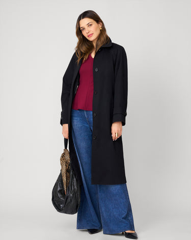 Minimalist Scuba Peplum Top