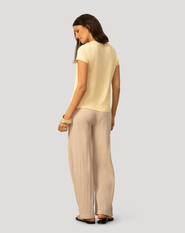 V neck Patch Pocket Tee