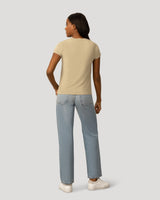 V neck Patch Pocket Tee