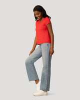 V neck Patch Pocket Tee