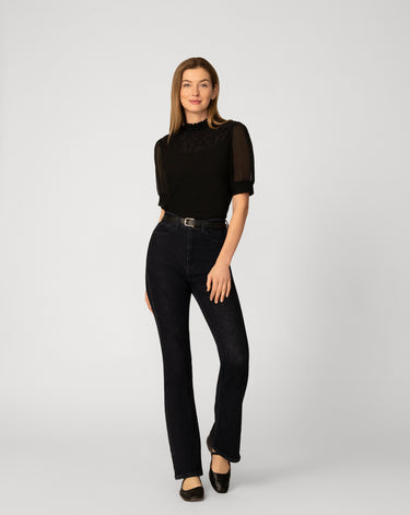 Smocked Lace Yoke Top