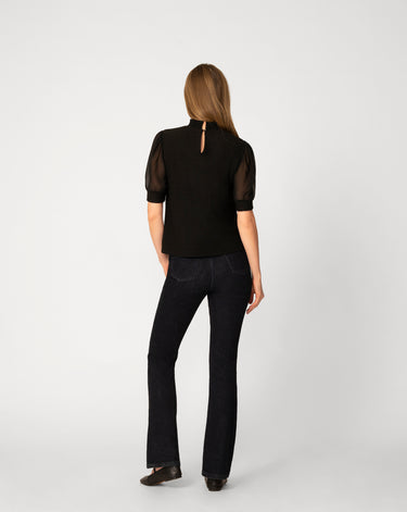 Smocked Lace Yoke Top