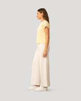 Scuba Cutout Drop Shoulder Top