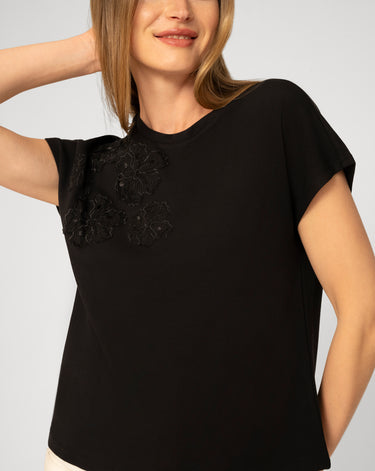 Flower Applique Tee