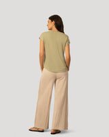 Split Neck Slub Terry Tee