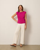 Scuba Belted Side Tie Top