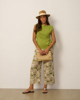 Scuba Belted Side Tie Top