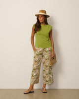 Scuba Belted Side Tie Top
