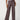 Coated Faux Leather Wide Leg Pull On Pant