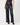 Coated Faux Leather Wide Leg Pull On Pant