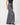 Micro Grid Wide Leg Pull On Pant