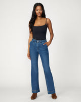 High Rise Retro Flare Jean, Deep Dark Deep Dark Wash