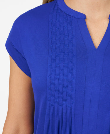 Embroidered Henley T-Shirt