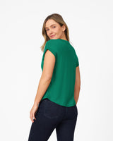 Embroidered Henley T-Shirt