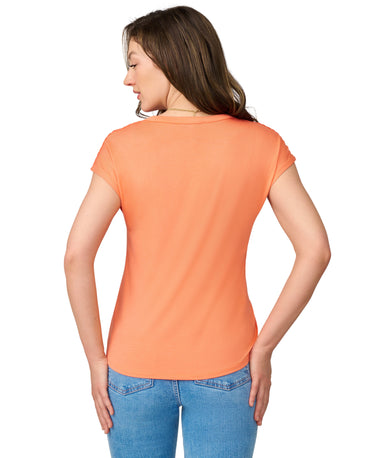 Braided Crochet Trim Pleated Top