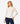 Ruffle Lace Stretch Mock Neck Top