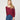 Romantic Beaded Shoulder V-Neck Top