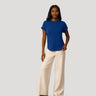 Baby Terry Drop Shoulder Smile Hem Top