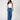 High Rise Flare Twill Pant Sargasso Sea