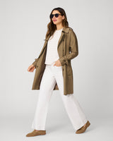 High Rise Flare Twill Pant