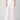 High Rise Flare Twill Pant Whisper White