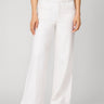 High Rise Flare Twill Pant Whisper White