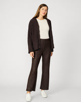 Coated Yummy Pull On Bootcut Pant