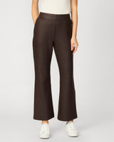 Coated Yummy Pull On Bootcut Pant