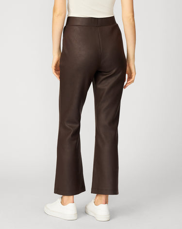 Coated Yummy Pull On Bootcut Pant