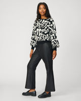 Coated Yummy Pull On Bootcut Pant