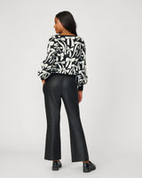 Coated Yummy Pull On Bootcut Pant