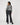 Coated Pull On Bootcut Pant