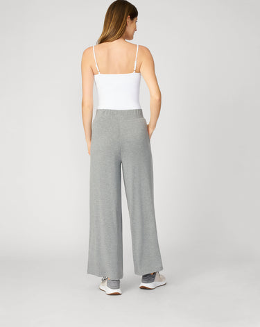 Cropped Wide Leg Ultra Soft Terry Pant