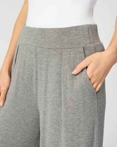 Cropped Wide Leg Ultra Soft Terry Pant