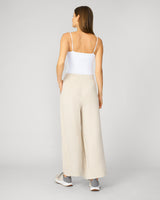 Cropped Wide Leg Ultra Soft Terry Pant