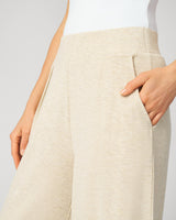 Cropped Wide Leg Ultra Soft Terry Pant