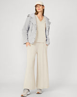 Cropped Wide Leg Ultra Soft Terry Pant