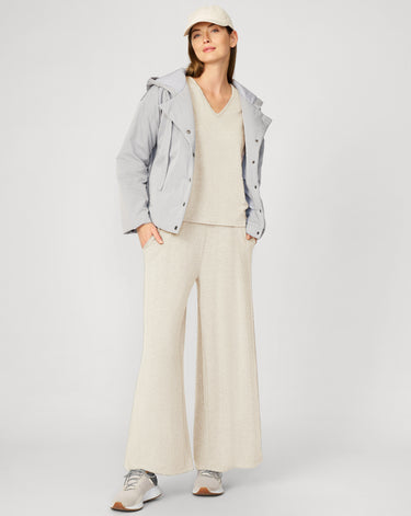 Cropped Wide Leg Ultra Soft Terry Pant