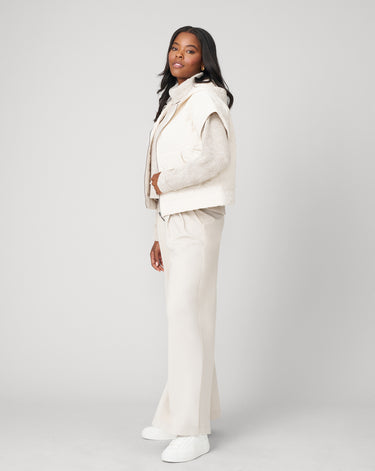 Quilted Dolman Short Sleeve Zip Up Jacket