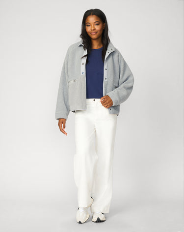 Cozy Sherpa Stand Collar Jacket