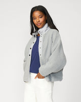 Cozy Sherpa Stand Collar Jacket