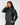 Coated Cropped Bomber Jacket Jet Black