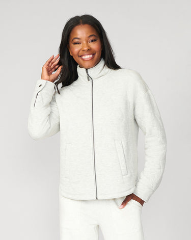 Soft Heather Quilted Jacket