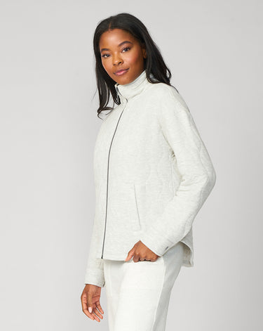 Soft Heather Quilted Jacket