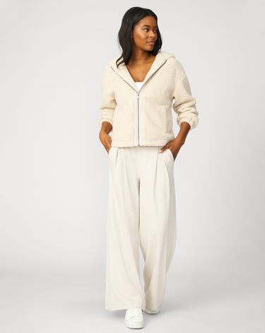 Cozy Sherpa Zip Hoodie