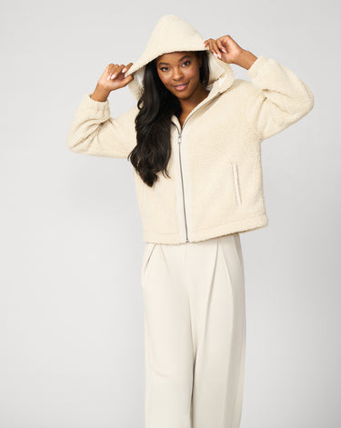 Cozy Sherpa Zip Hoodie