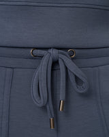 Mockneck Modal Top & Wide Leg Pant
