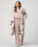 Mockneck Modal Top & Wide Leg Pant